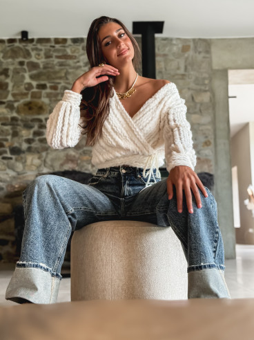 Blouse Mirava - Crème