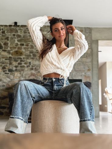 Blouse Mirava - Crème