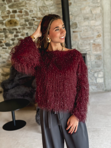 Blouse Medeia - Bordeaux