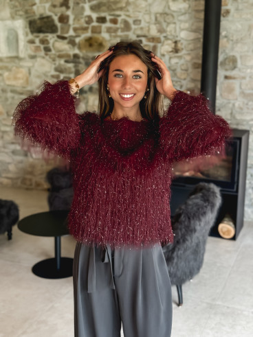 Blouse Medeia - Bordeaux