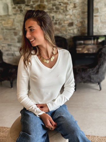 Blouse Jaëna - Blanc