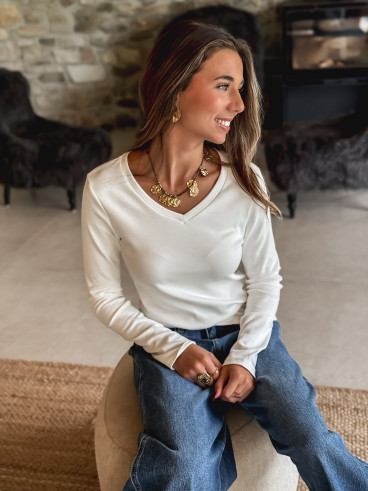 Blouse Jaëna - Blanc