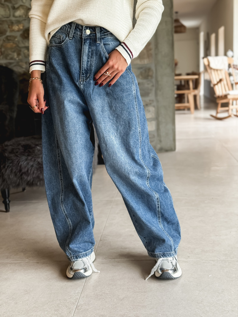 Jeans Théodora - Bleu