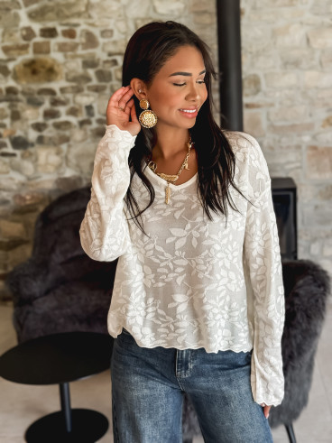 Blouse Ginger - Crème