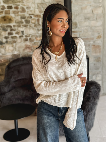 Blouse Ginger - Crème