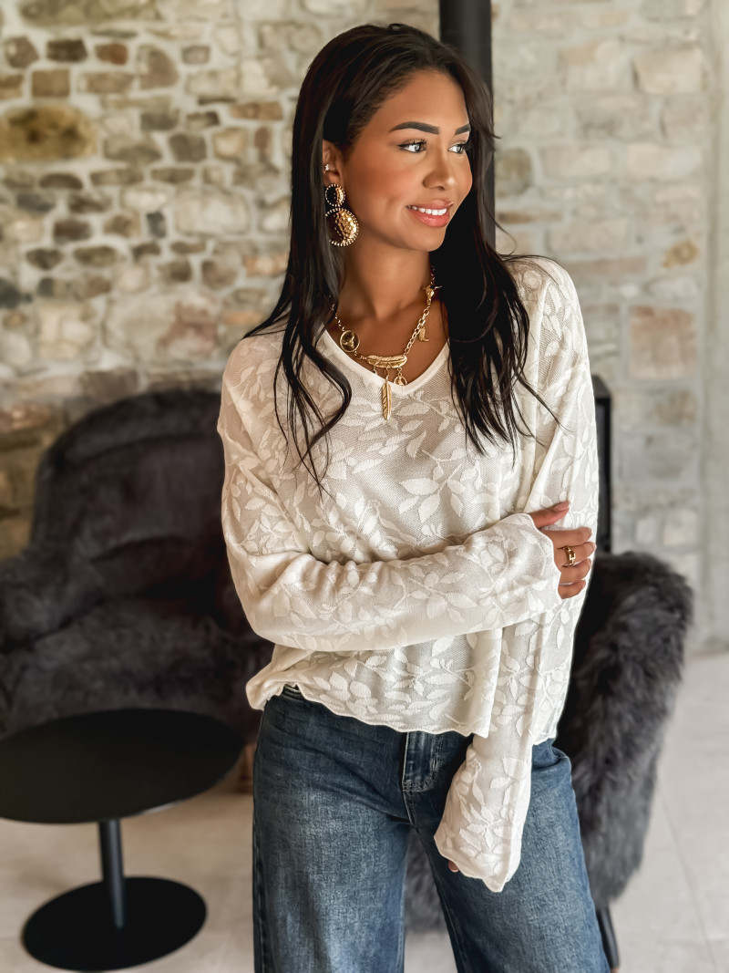 Blouse Ginger - Crème