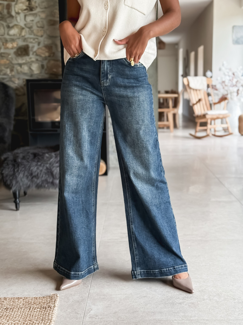 Jeans Lorie - Bleu moyen