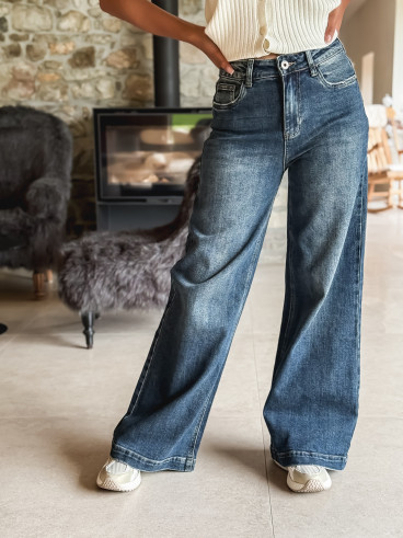 Jeans Lorie - Bleu moyen