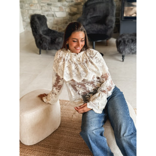 Blouse Charlène - Beige
