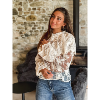 Blouse Charlène - Beige