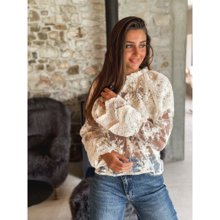 Blouse Charlène - Beige