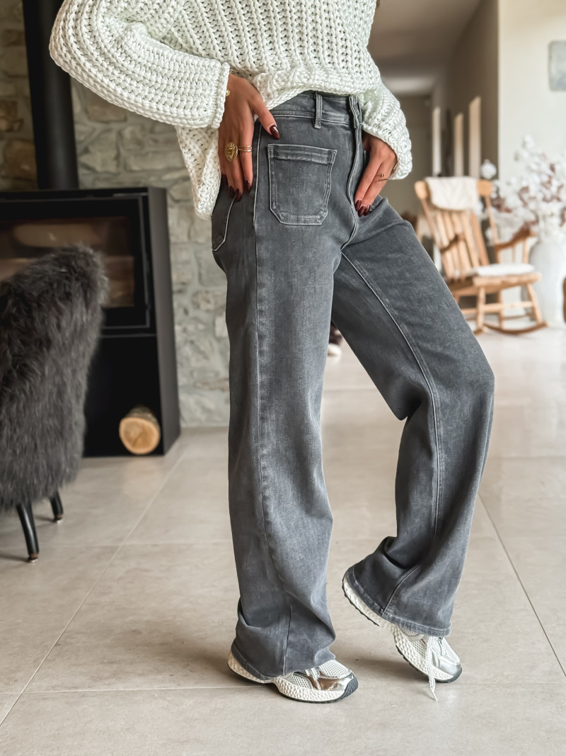 Jeans Cornélia - Gris