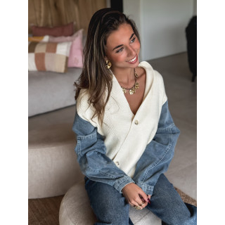 Gilet Rhéa - Ecru