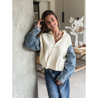 Gilet Rhéa - Ecru