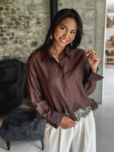 Chemise Danye - Chocolat