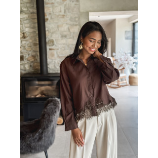 Chemise Danye - Chocolat