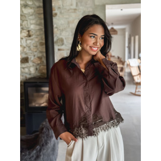 Chemise Danye - Chocolat