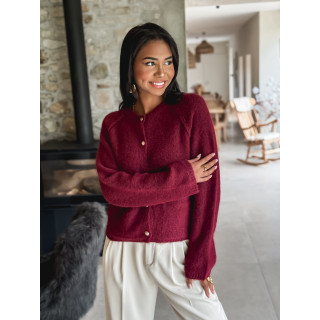 Gilet Marylou - Bordeaux