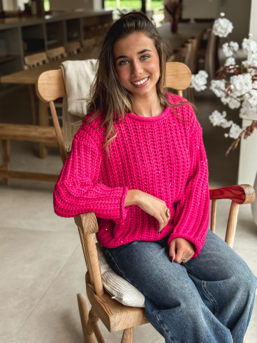 Pull Keylie - Fuchsia