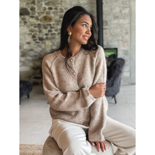 Gilet Marylou - Beige foncé