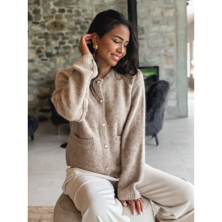 Gilet Marylou - Beige foncé
