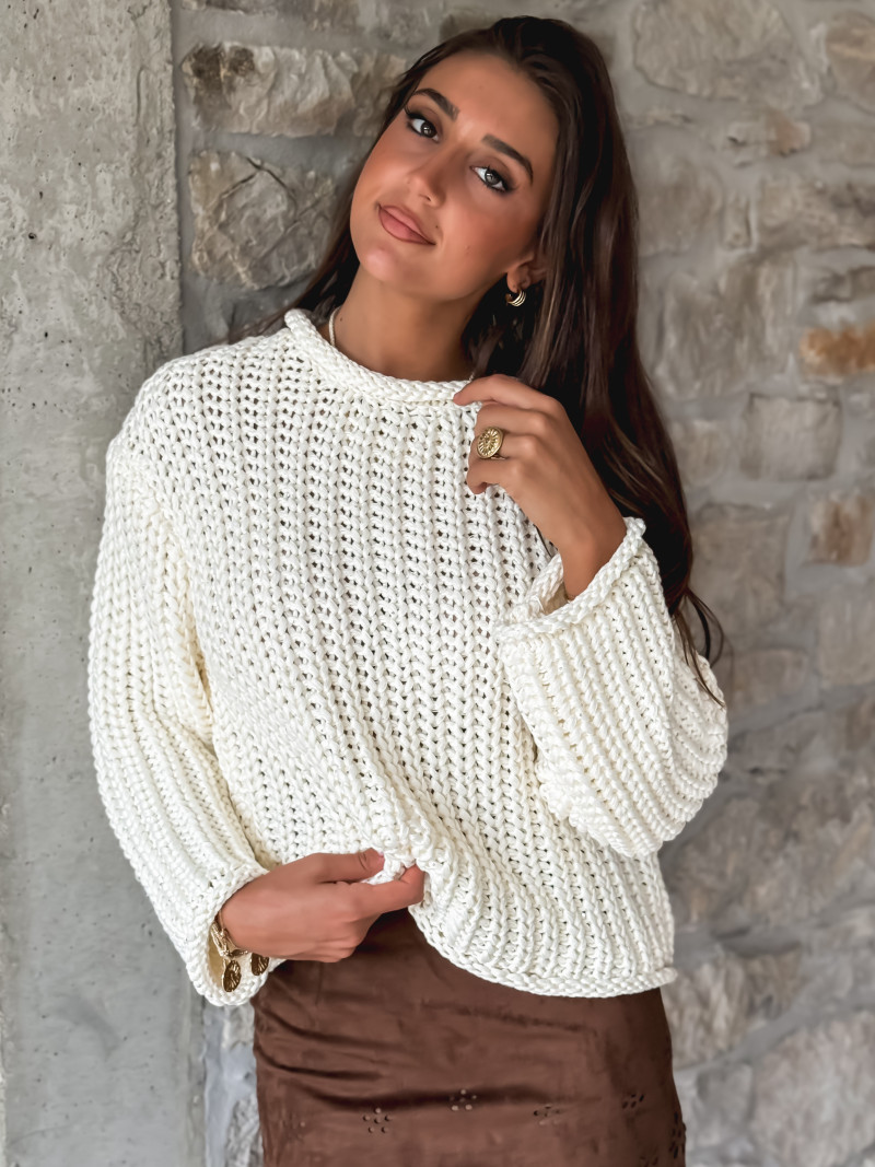 Pull Keylie - Ecru