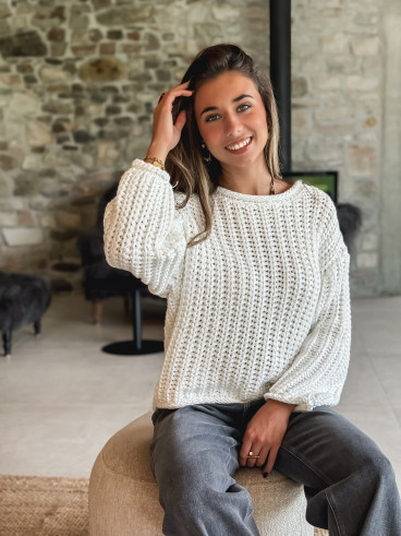 Pull Keylie - Blanc