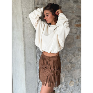 Jupe courte Montana - Camel