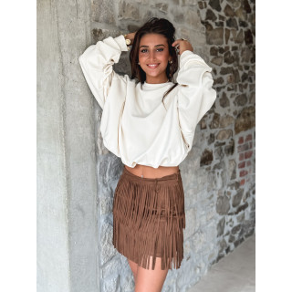 Jupe courte Montana - Camel