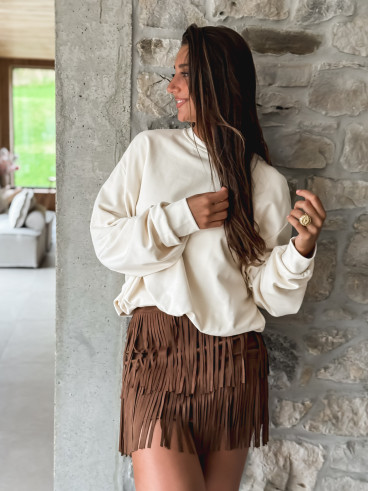 Jupe courte Montana - Camel