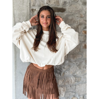 Jupe courte Montana - Camel