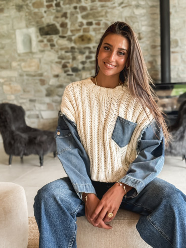 Pull Mélanie - Beige