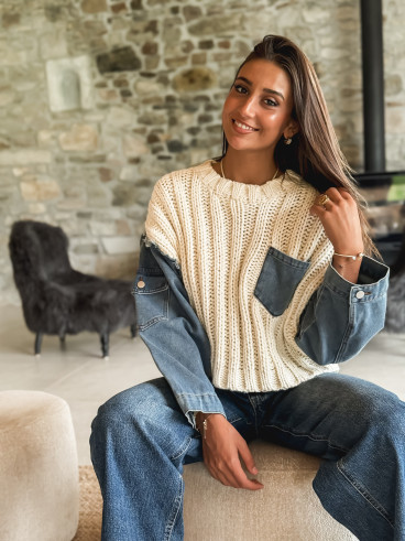 Pull Mélanie - Beige