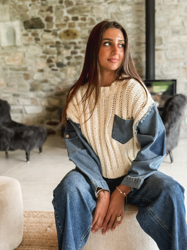 Pull Mélanie - Beige