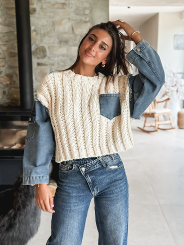 Pull Mélanie - Beige