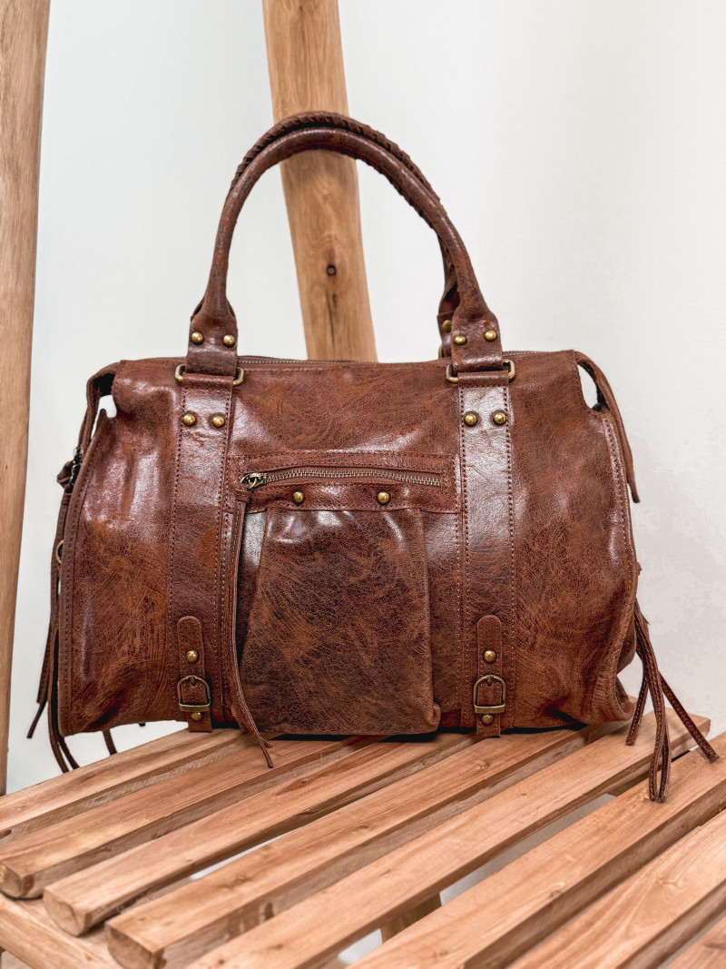 Sac Gabby - Camel foncé