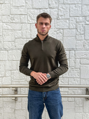 Pull Nathanël - Kaki