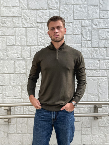 Pull Nathanël - Kaki