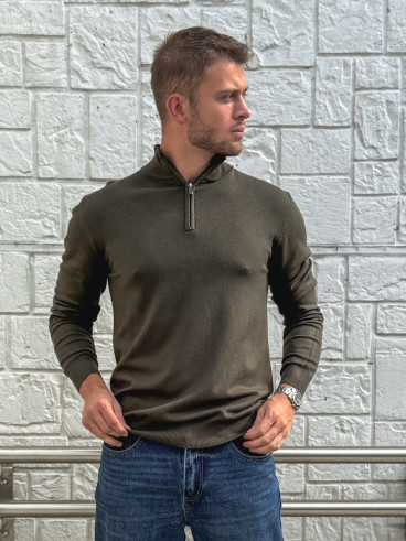 Pull Nathanël - Kaki