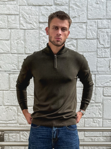 Pull Nathanël - Kaki