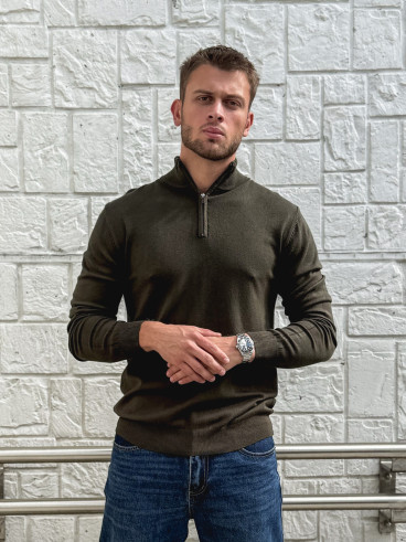 Pull Nathanël - Kaki