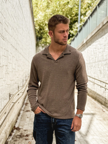 Pull Alain - Taupe