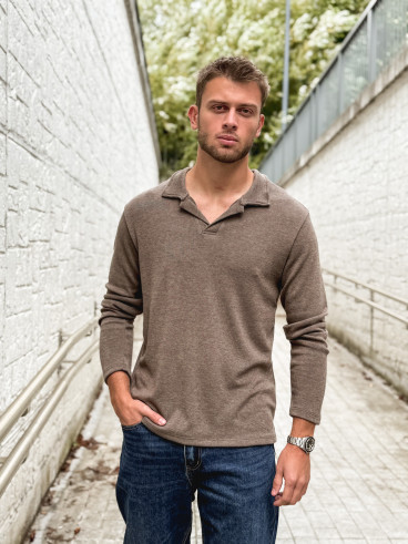 Pull Alain - Taupe