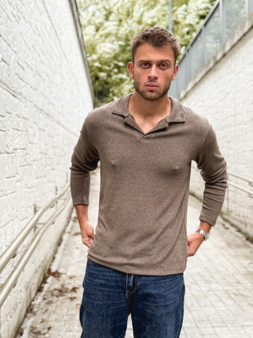Pull Alain - Taupe
