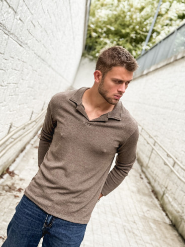 Pull Alain - Taupe