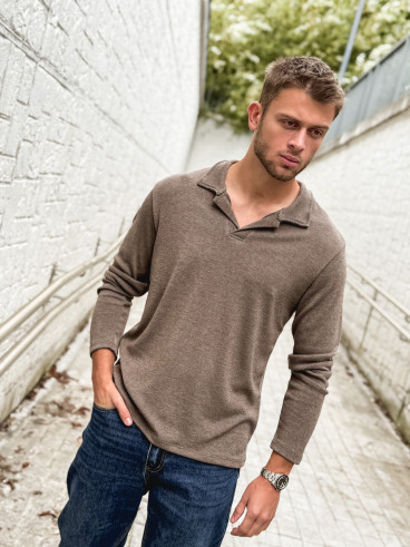 Pull Alain - Taupe
