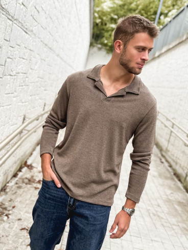 Pull Alain - Taupe