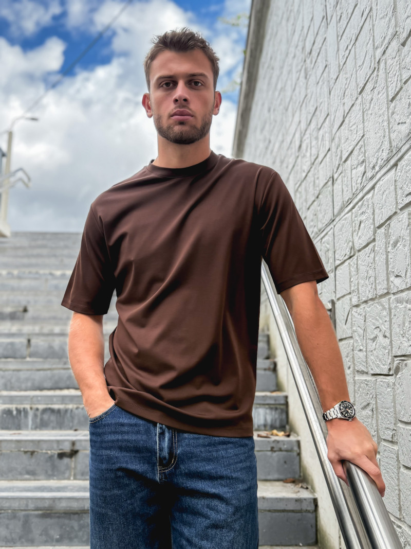 T-shirt Syracuse - Choco