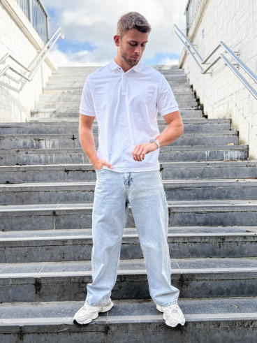 Polo Natéo - Blanc