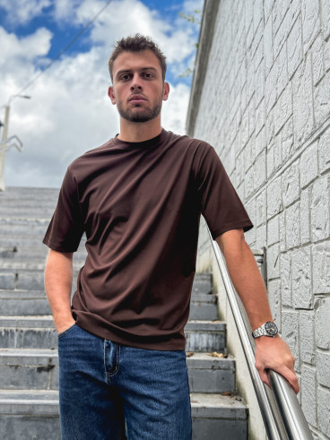 T-shirt Syracuse - Choco